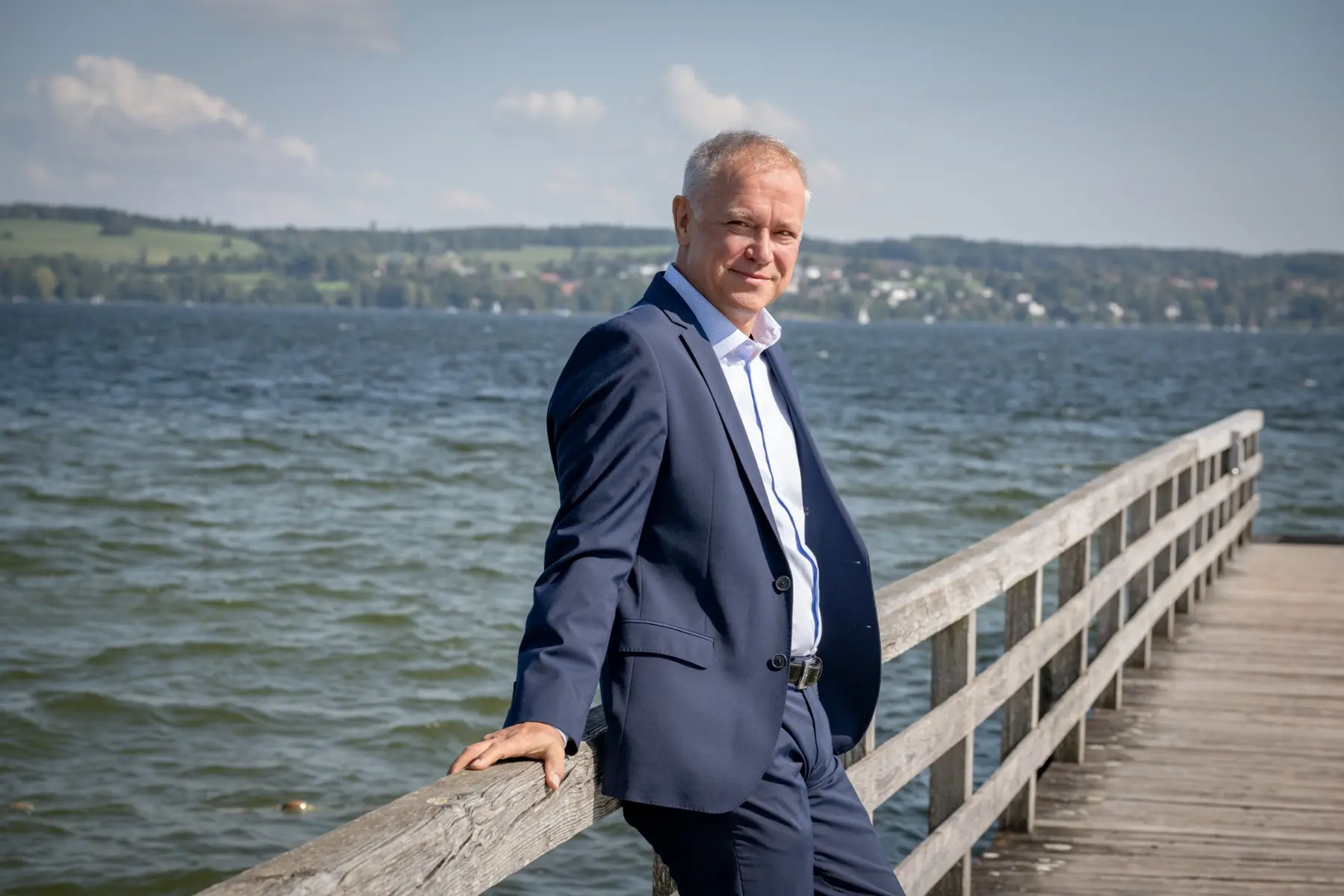 Michael Urban am Ammersee